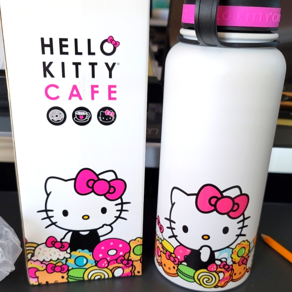 HARD TO FIND Hello Kitty stainless steel tumbler